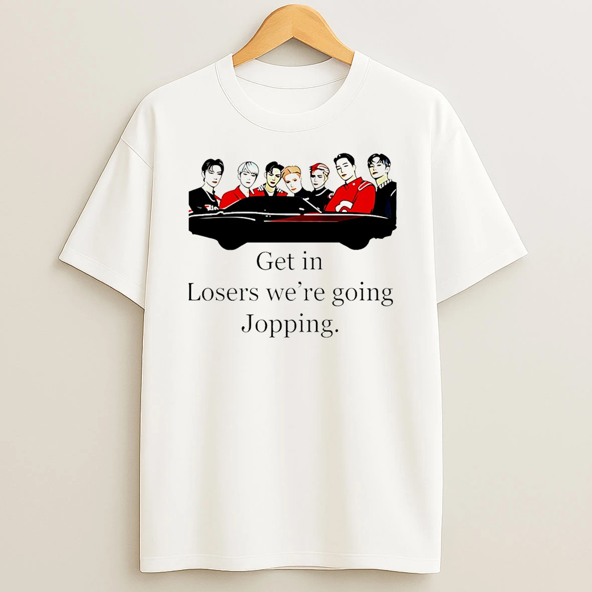 Superm Get In Loser Were Going Jopping T Shirt