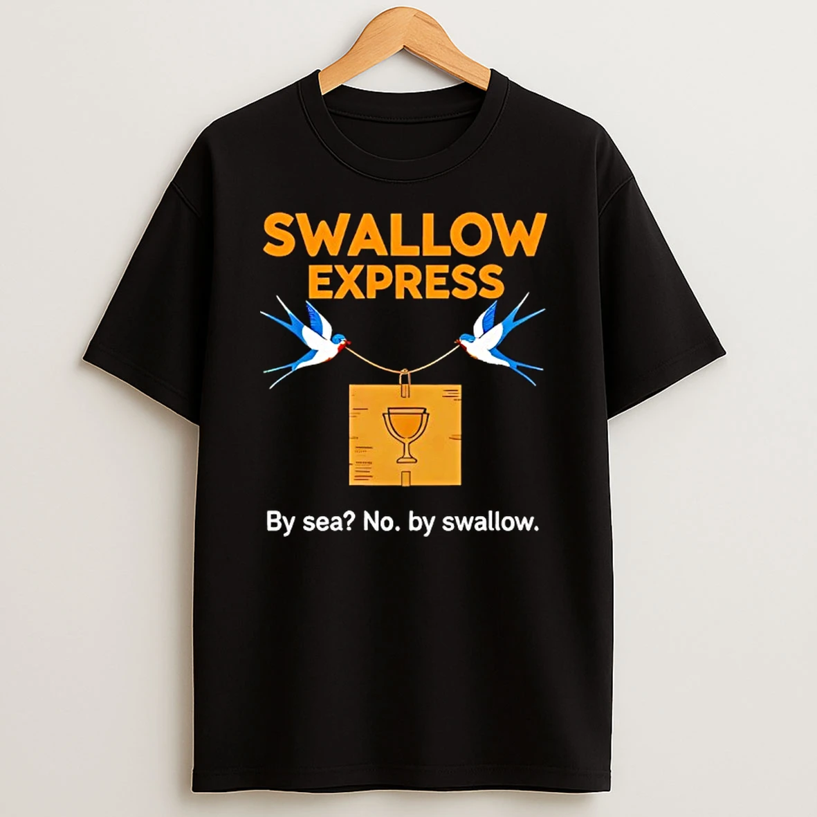 Swallow Express By Sea No By Swallow T Shirt
