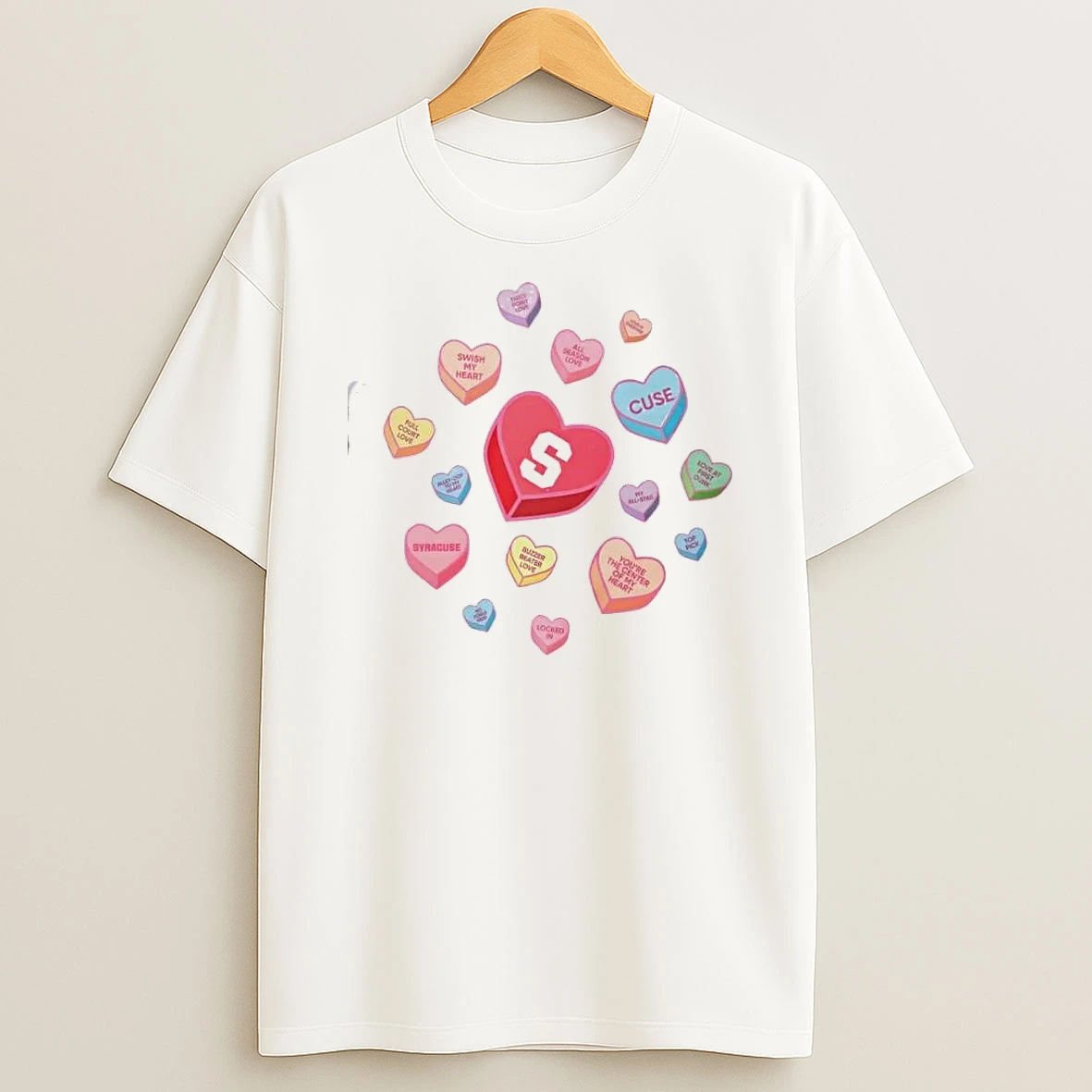 Syracuse Orange Sweet Talk Valentines Day T Shirt