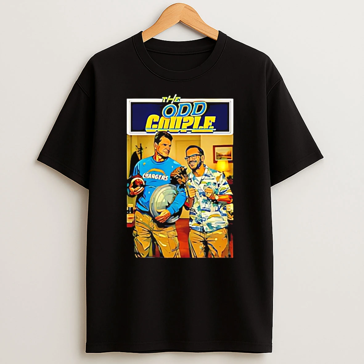 T O C The Odd Couple Tv Show Cartoon T Shirt