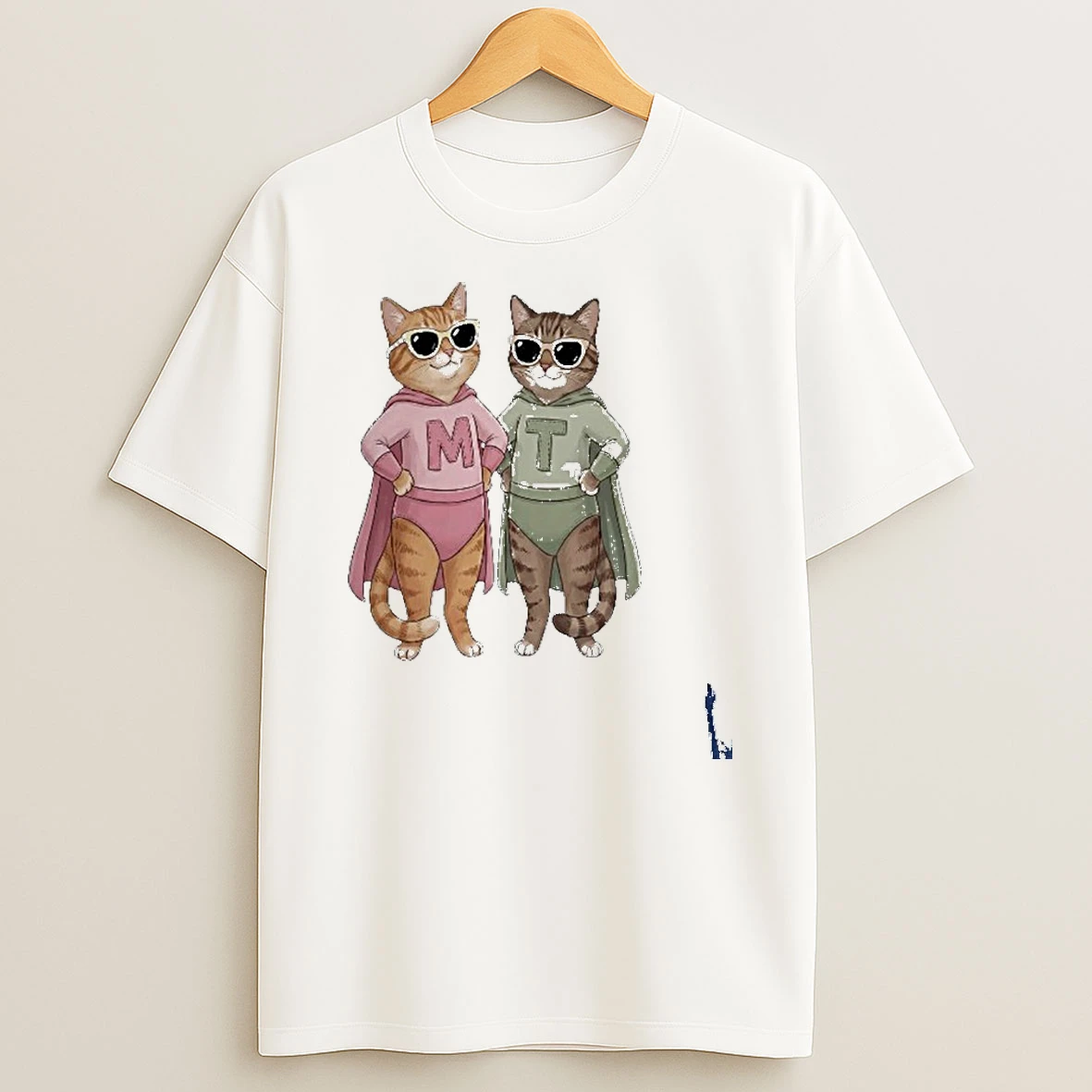 Tabitha Mittens Cat Coffee T Shirt