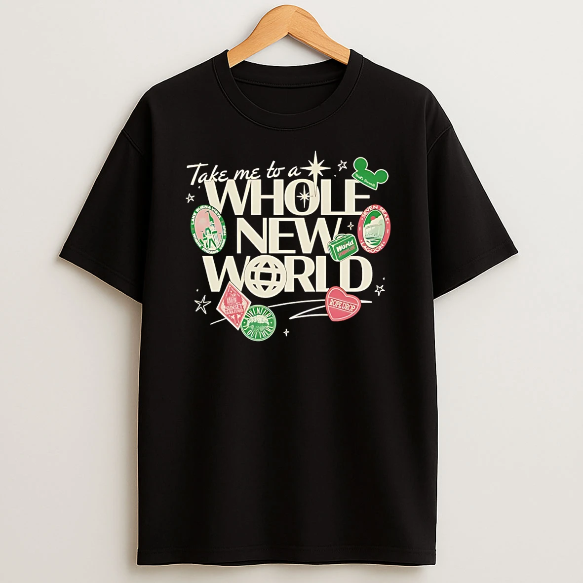 Take Me To A Whole New World T Shirt