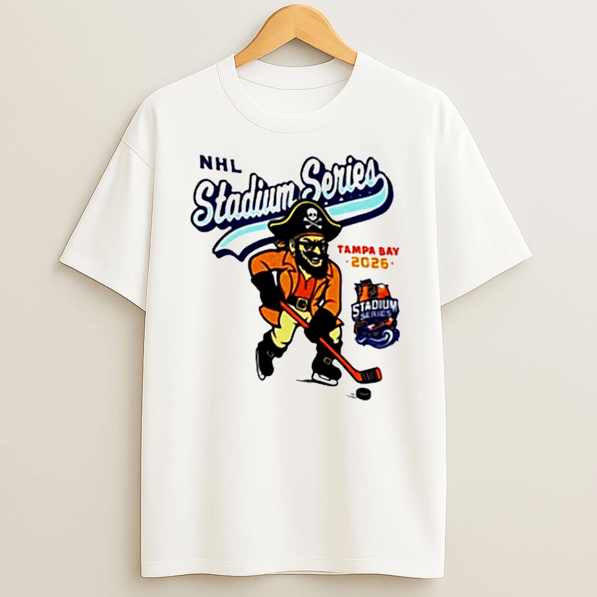 Tampa Bay 2026 Nhl Stadium Series Logo T Shirt