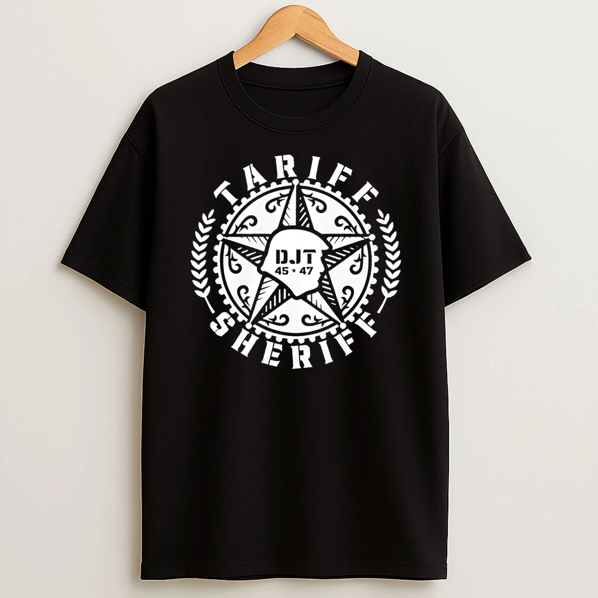 Tariff Sheriff Badge Donald Trump 45 47 T Shirt