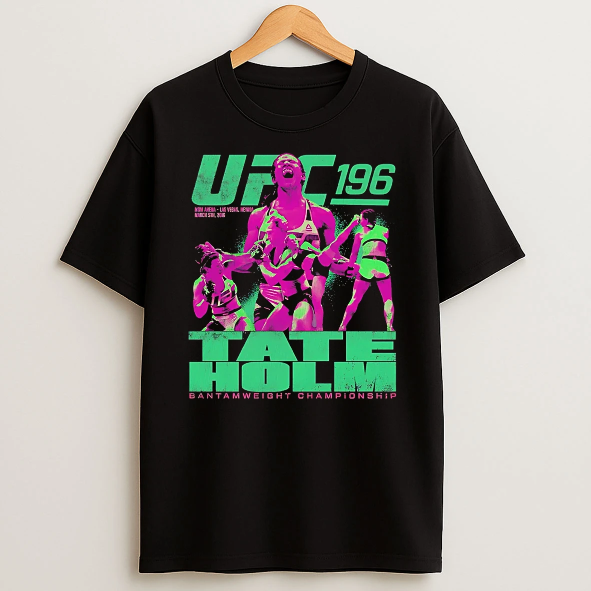Tate Vs Holm Ufc 196 Featherweight Championship T Shirt
