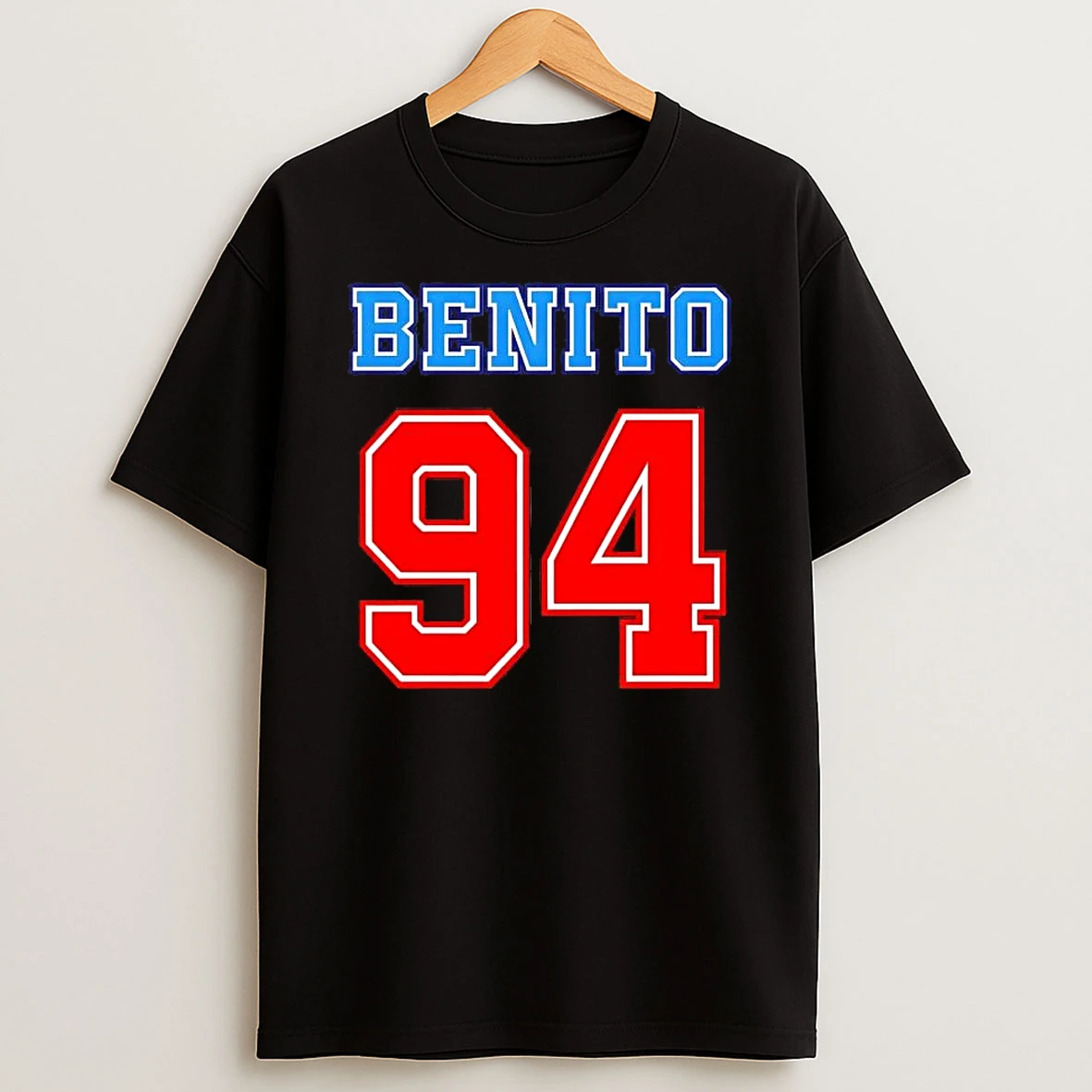 Team Benito 94 Jersey Number T Shirt