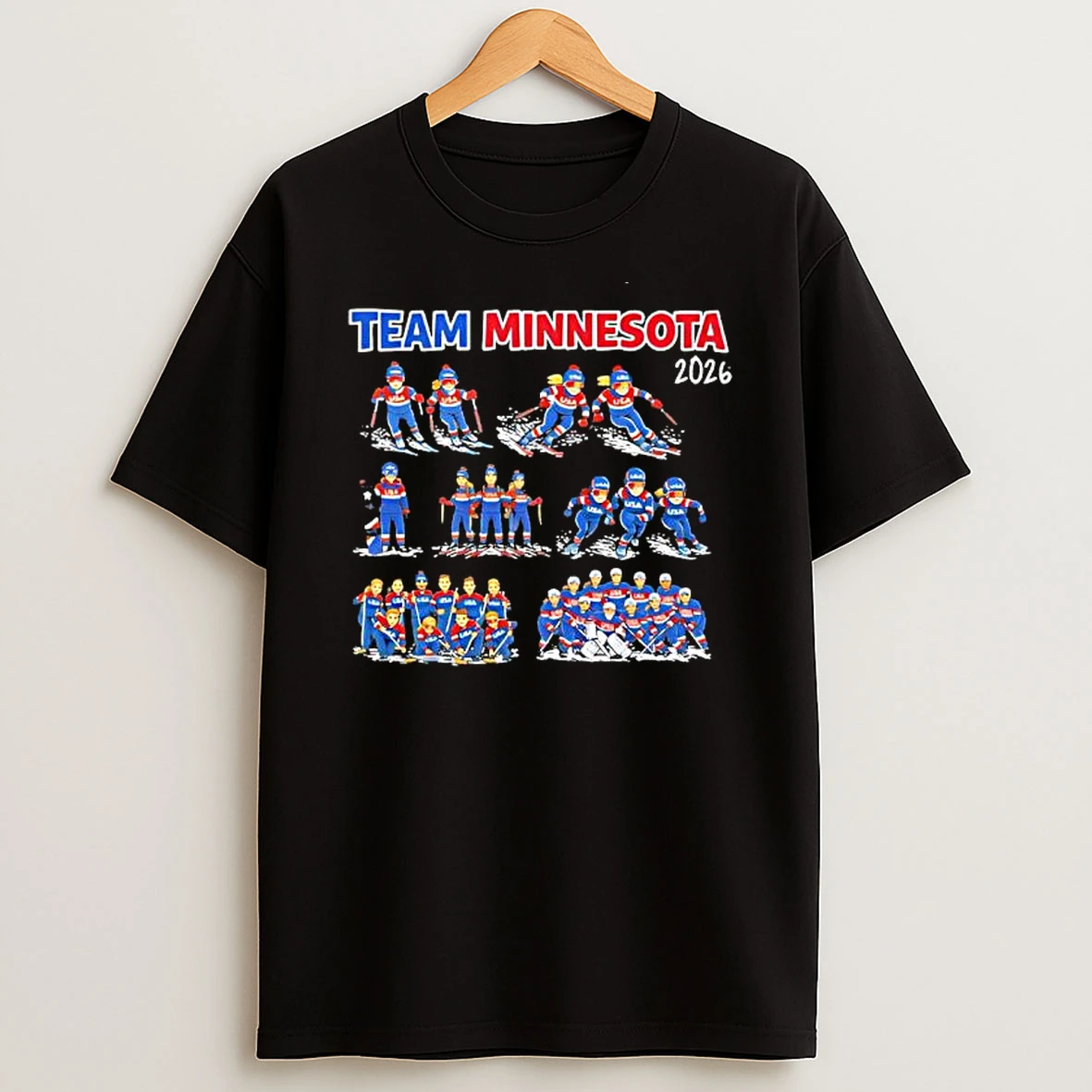 Team Minnesota 2026 Graphic T Shirt