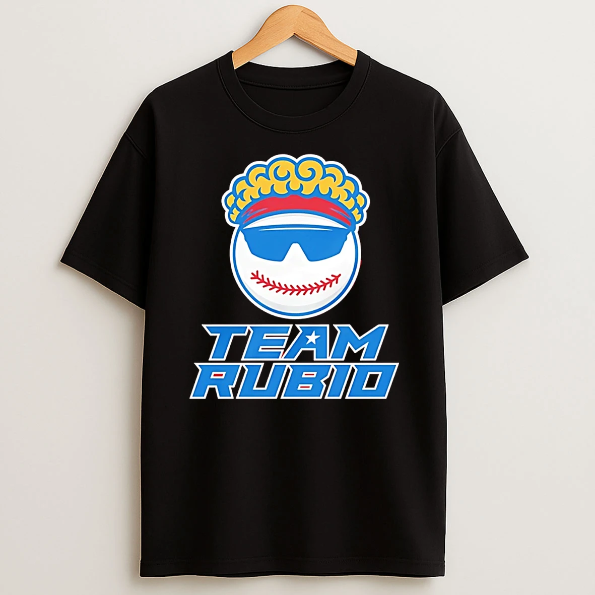Team Rubio Baseball Puerto Rico T Shirt