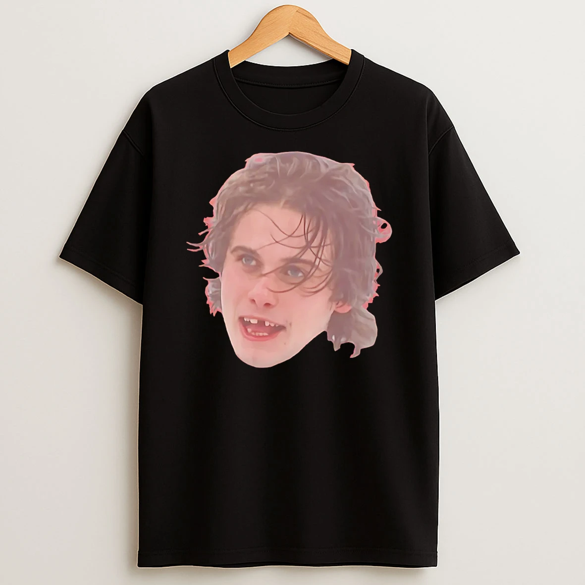 Team Usa Jack Hughes Missing Teeth Throwback Bighead T Shirt