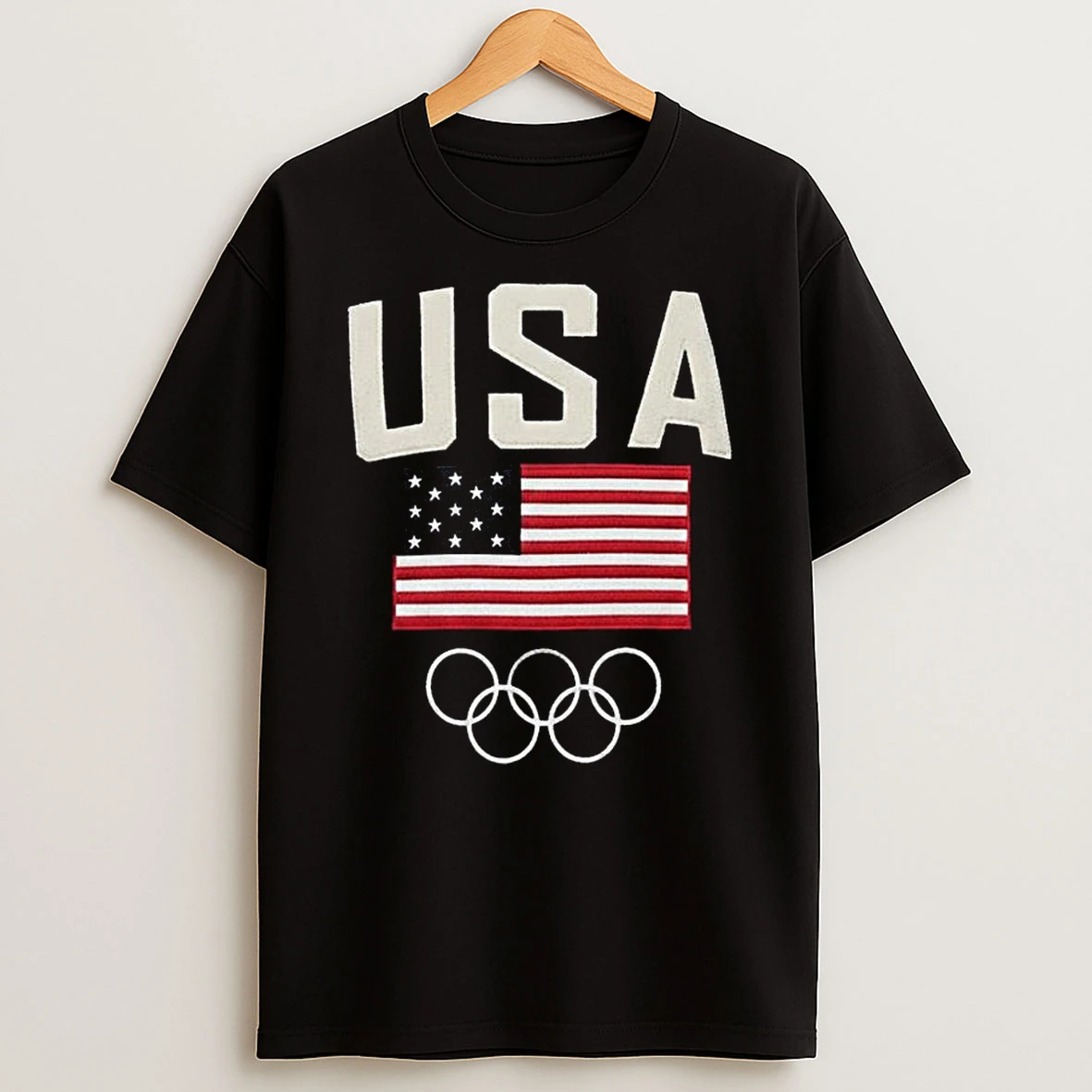 Team Usa Olympic Gold 2026 Usa Flag T Shirt