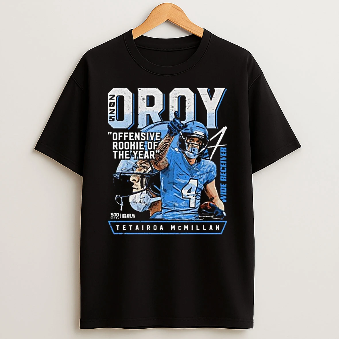 Tetairoa Mcmillan Carolina 2025 Oroy T Shirt