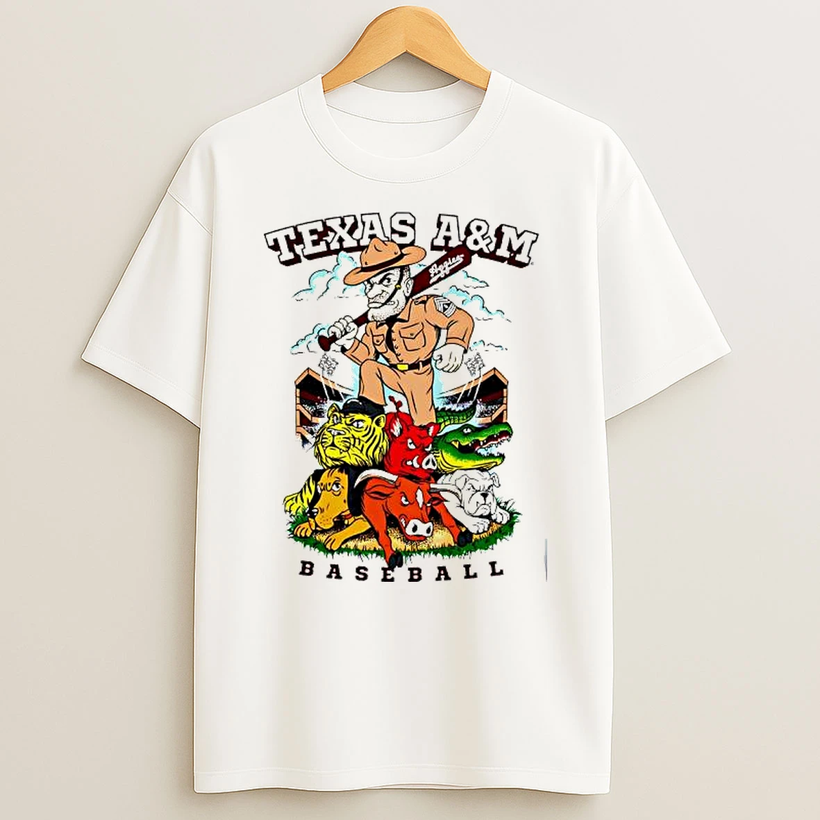 Texas Am Aggies Baseball Game Days Graphic T Shirt