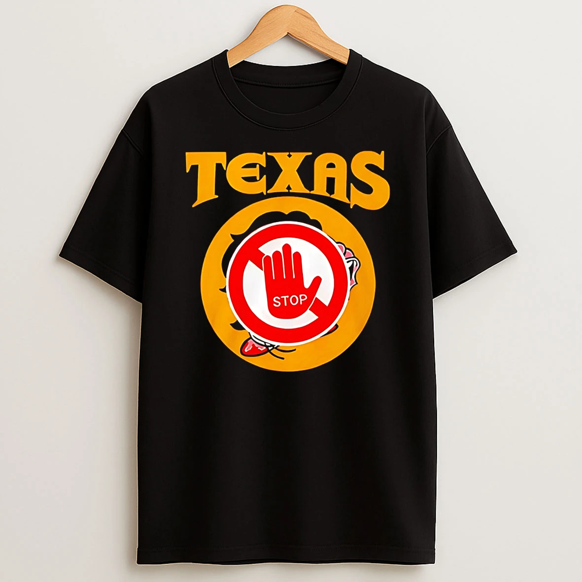 Texas Stop Logo T Shirt