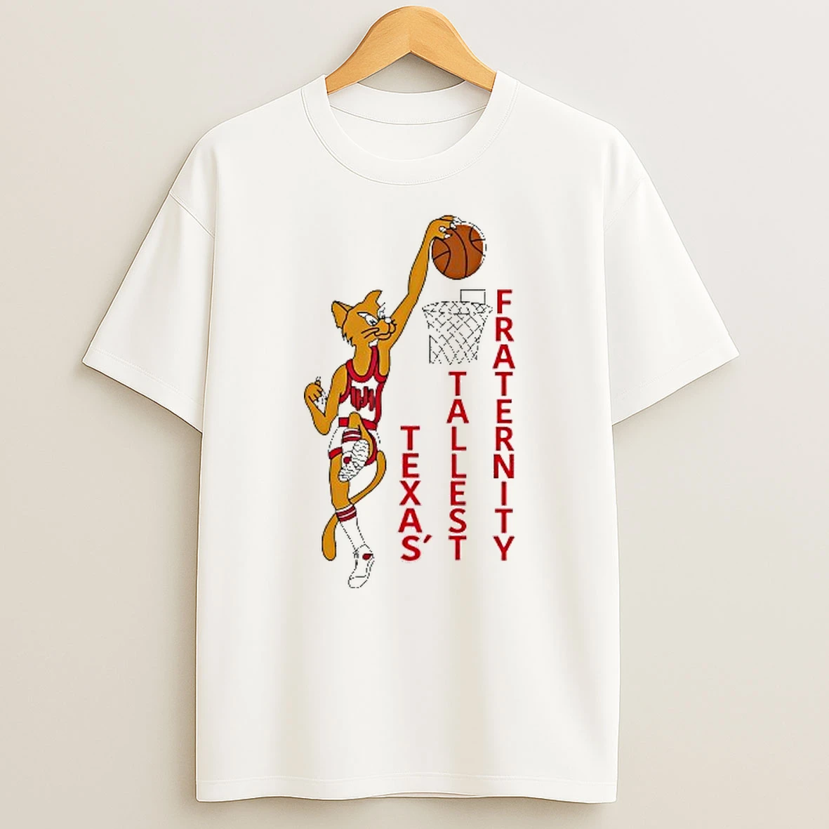 Texas Tallest Fraternity Heritage T Shirt