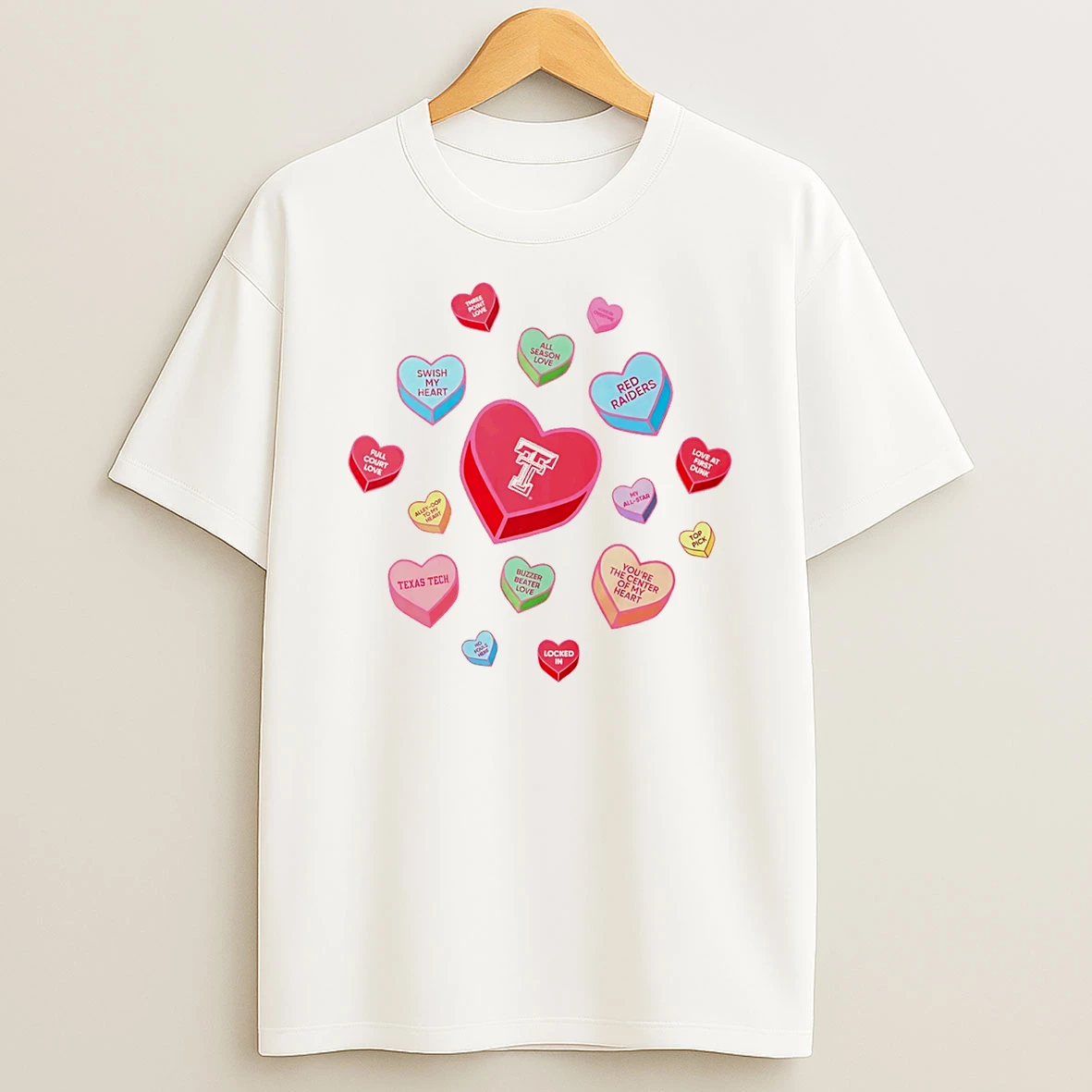 Texas Tech Red Raiders Sweet Talk Valentine Day 2026 T Shirt