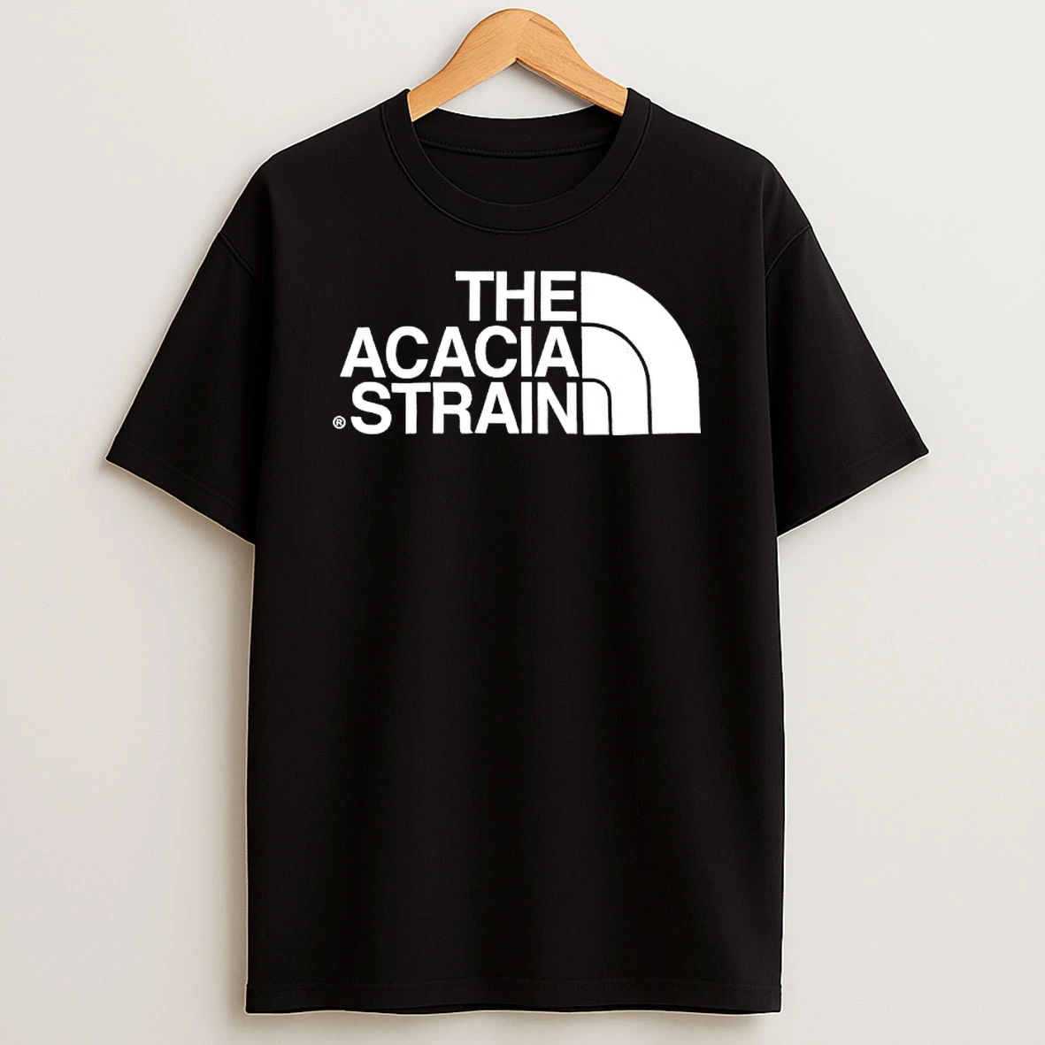 The Acacia Strain Parodies The North Face Logo T Shirt