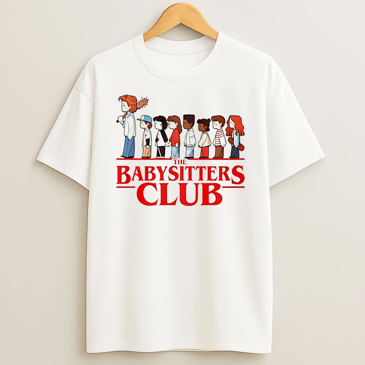 The Baby Sitters Club The Stranger Things T Shirt