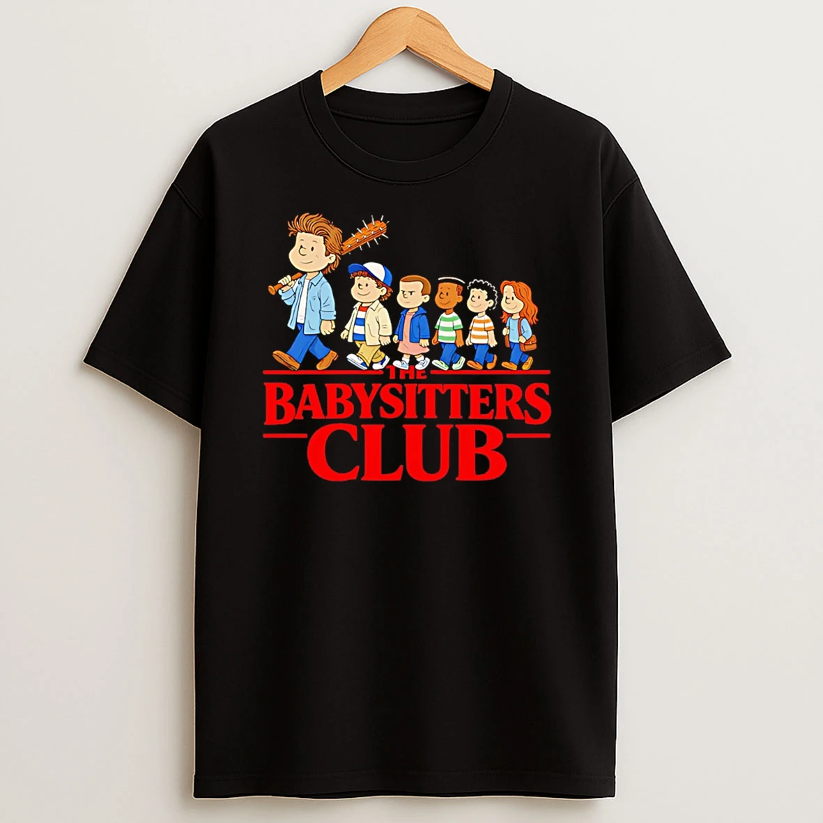 The Babysitters Club Stranger Thing T Shirt