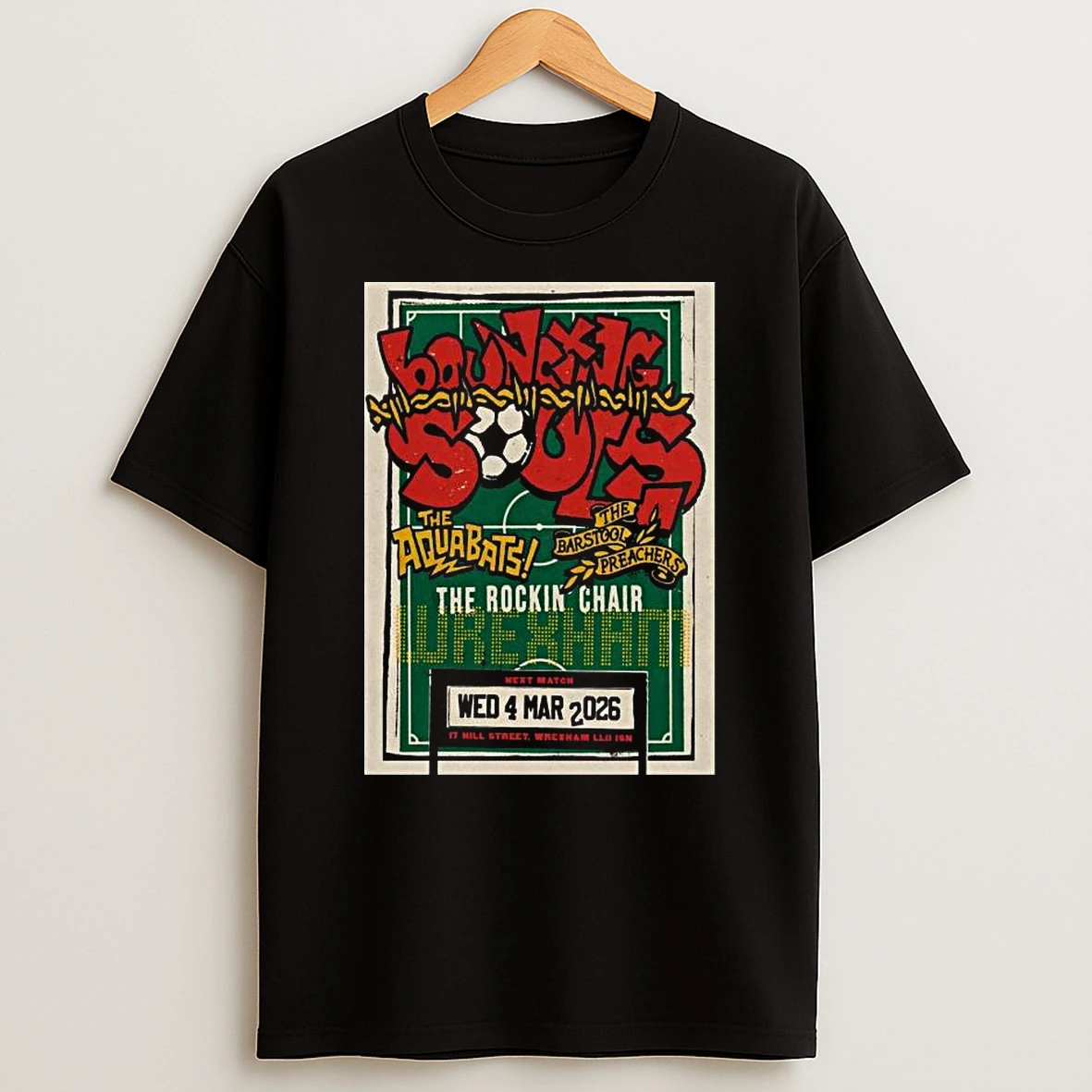 The Bouncing Souls Wrexham Uk March 4 2026 T Shirt