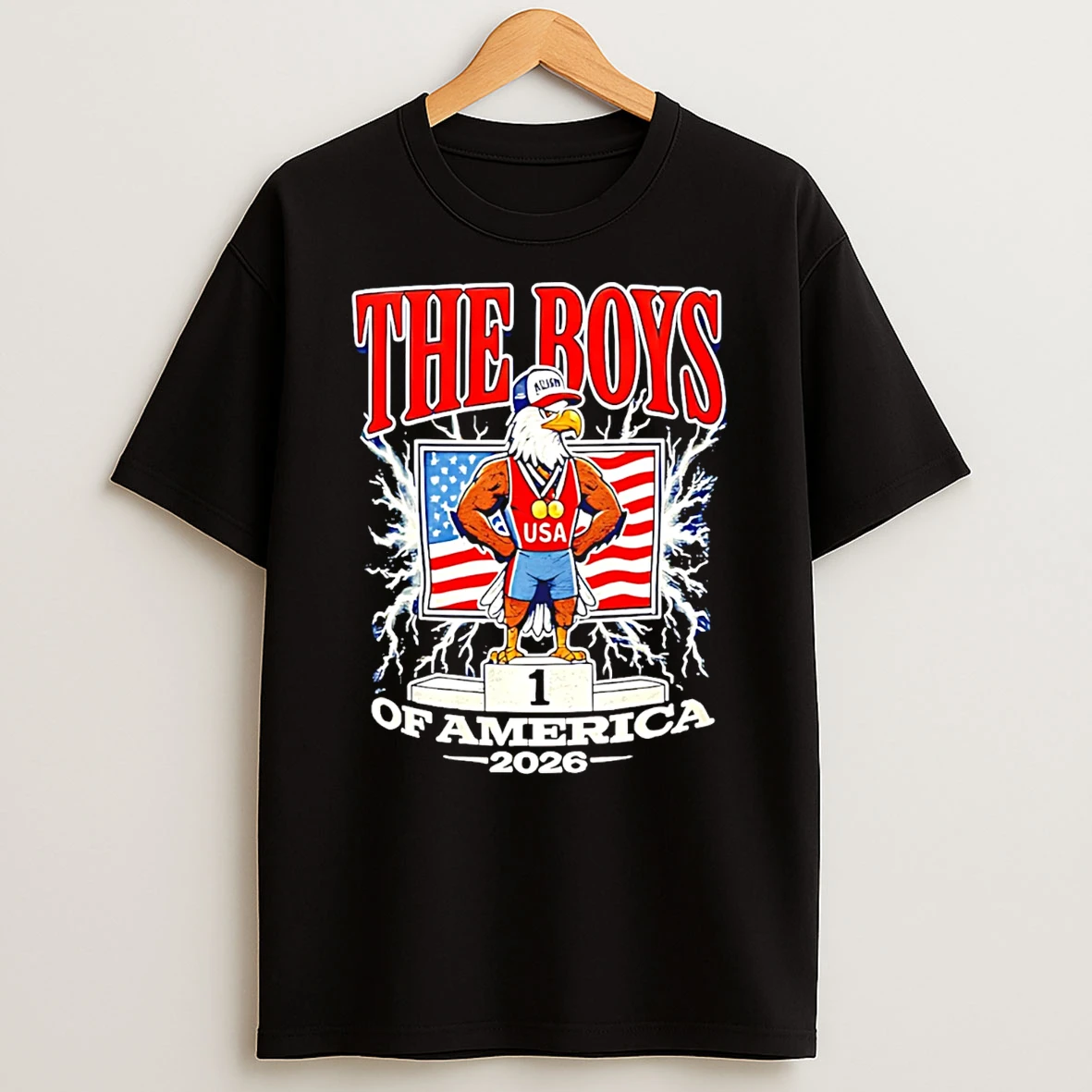 The Boys Of America 2026 Usa Hockey Champions T Shirt