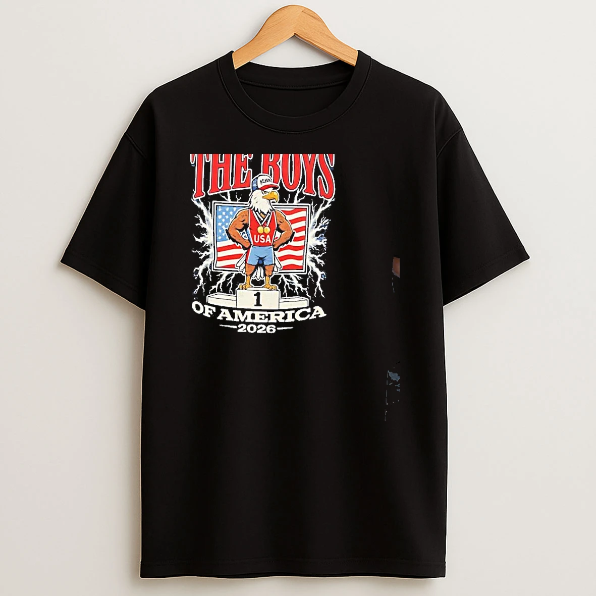 The Boys Of America Jack Hughes Usa Hockey 2026 T Shirt