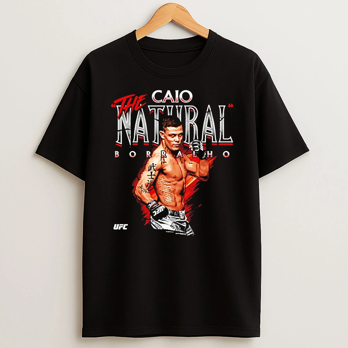 The Caio Borralho The Natural Pose T Shirt