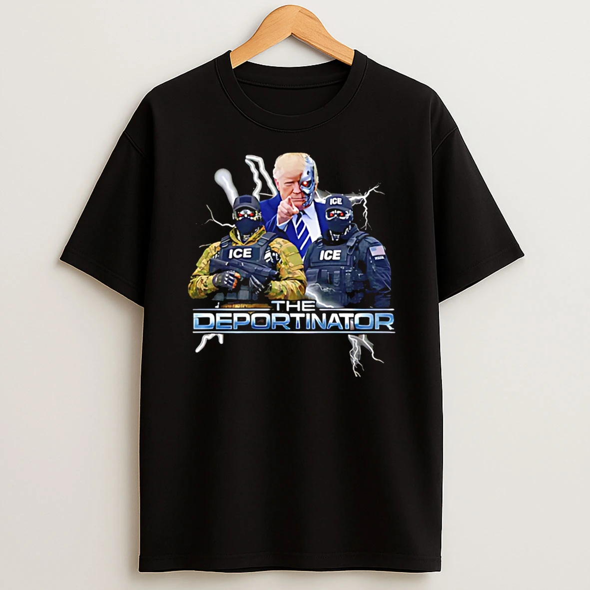 The Deportinator Trump And Ice T Shirt