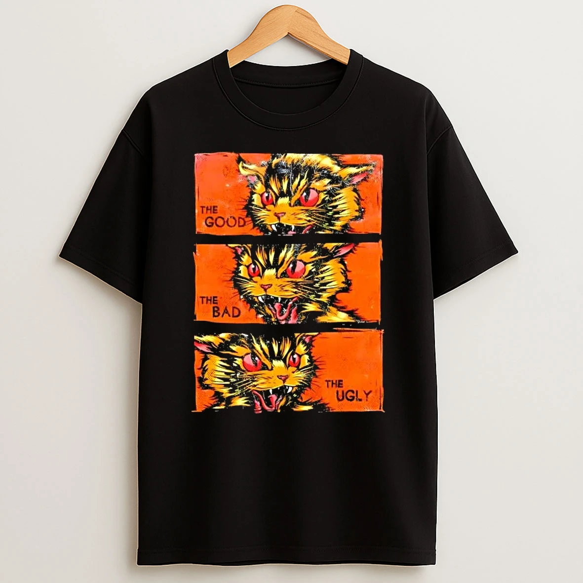 The Good The Bad The Ugly Cat T Shirt