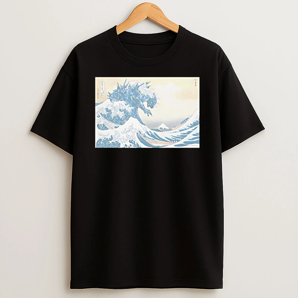 The Great Wave Off Kanagawa Art T Shirt
