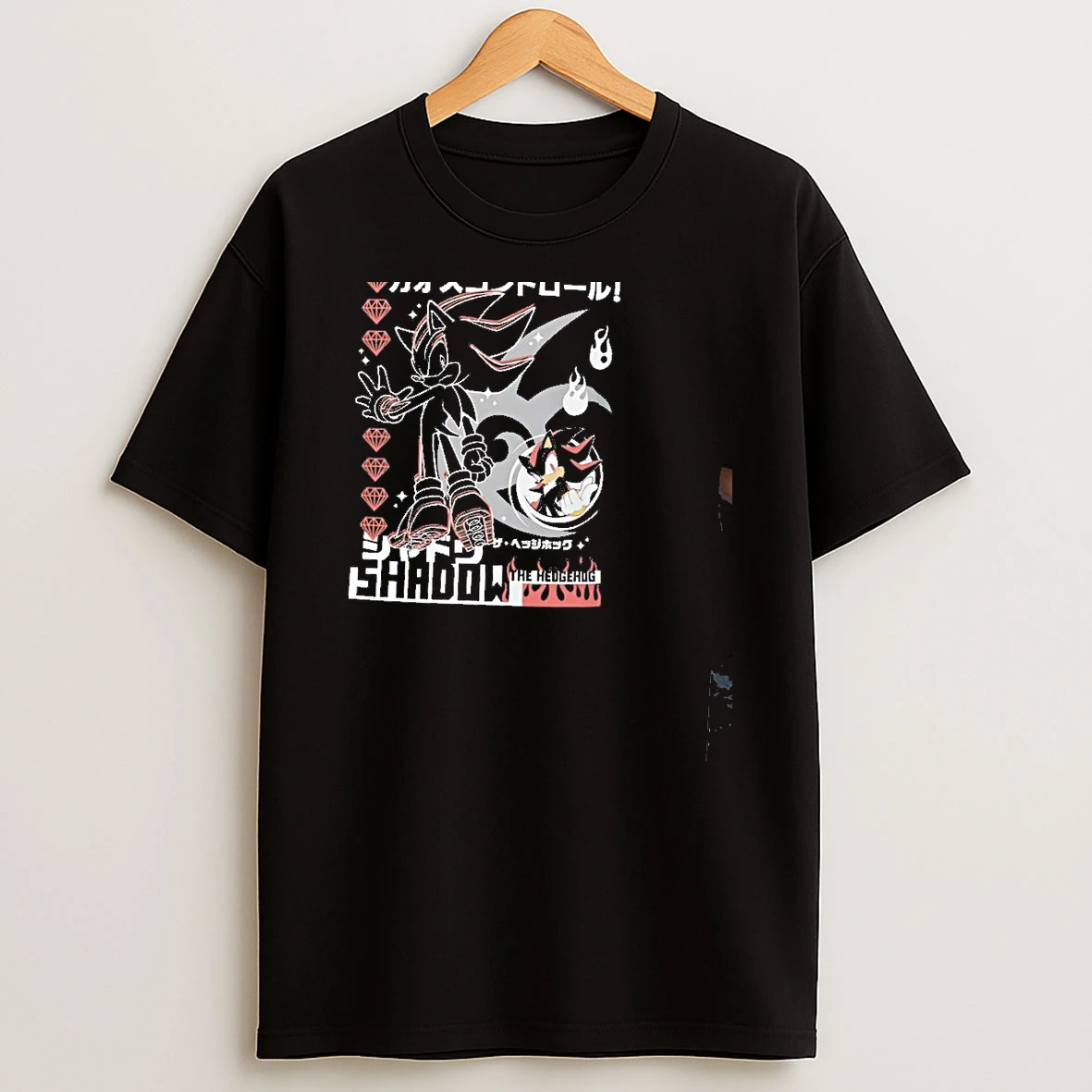 The Hedgehog Chaos Control Graphic T Shirt