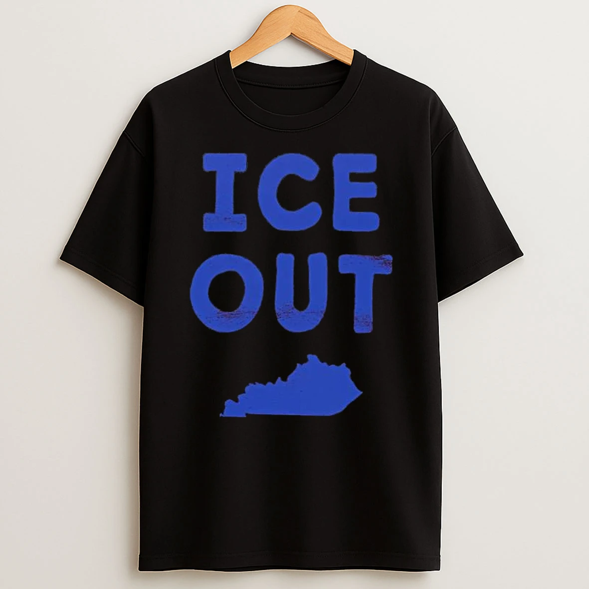The Ice Out Kentucky Map T Shirt