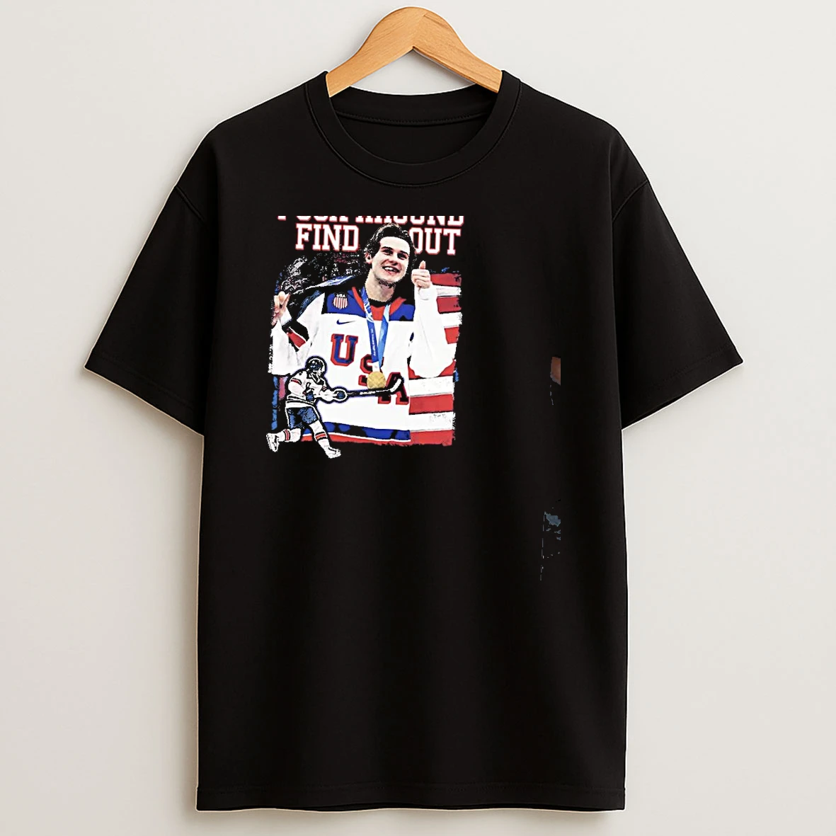The Jack Hughes Puck Around And Find Out T Shirt