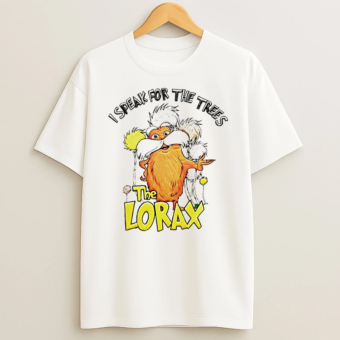 The Lorax I Speak For The Trees Dr Seuss Day T Shirt