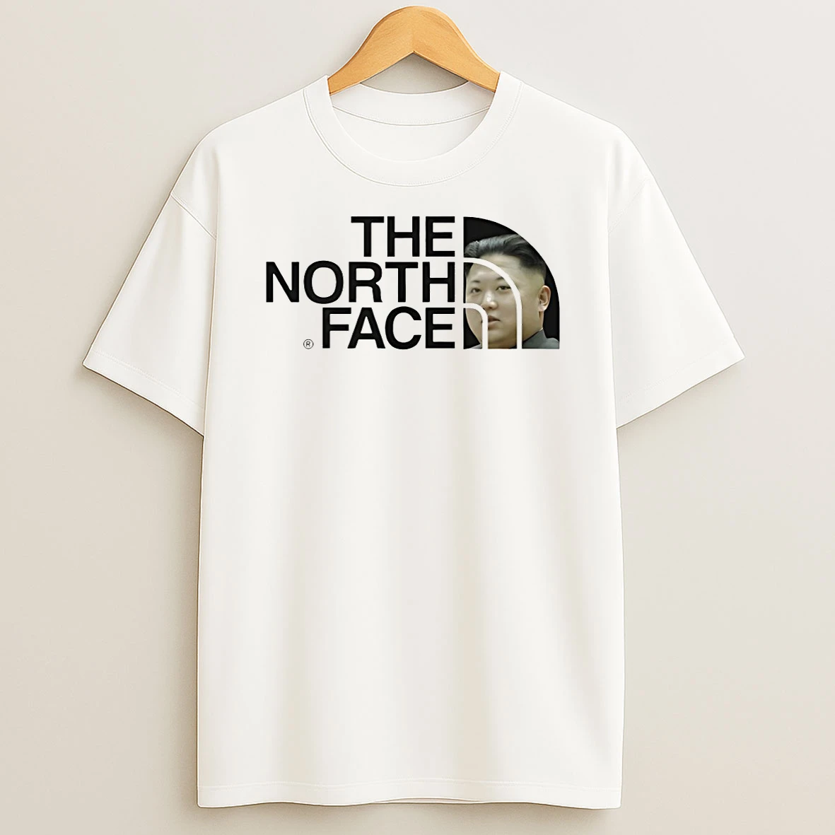 The North Face Kim Jong Un Parody Logo T Shirt