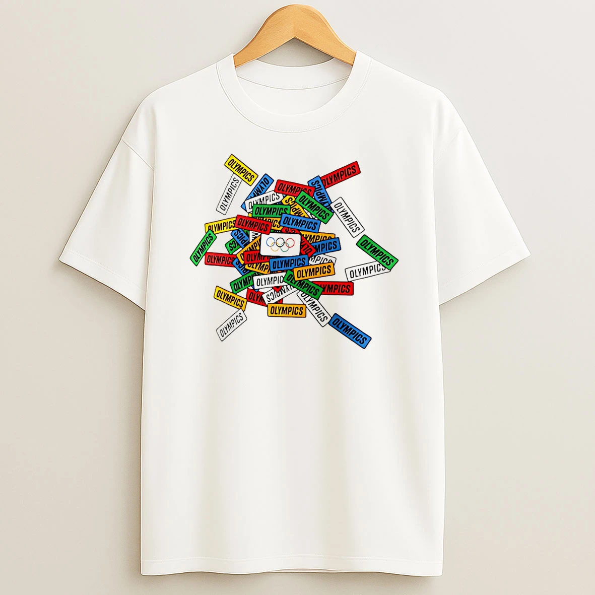 The Olympic Collection Stickers Graphic T Shirt