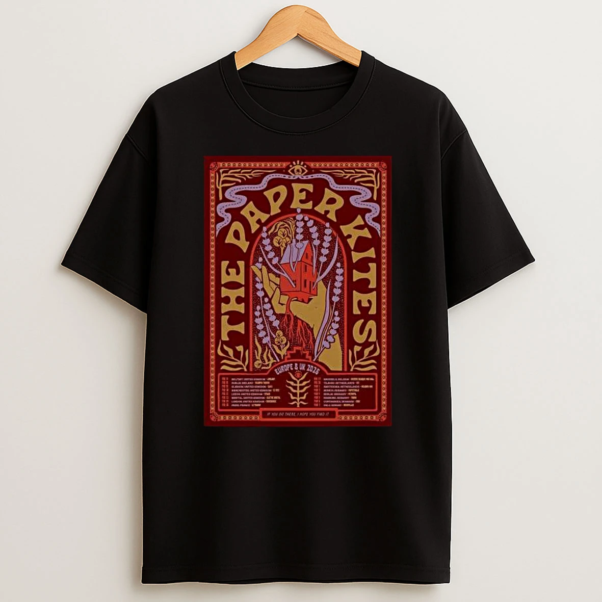 The Paper Kites Europe Uk 2026 T Shirt