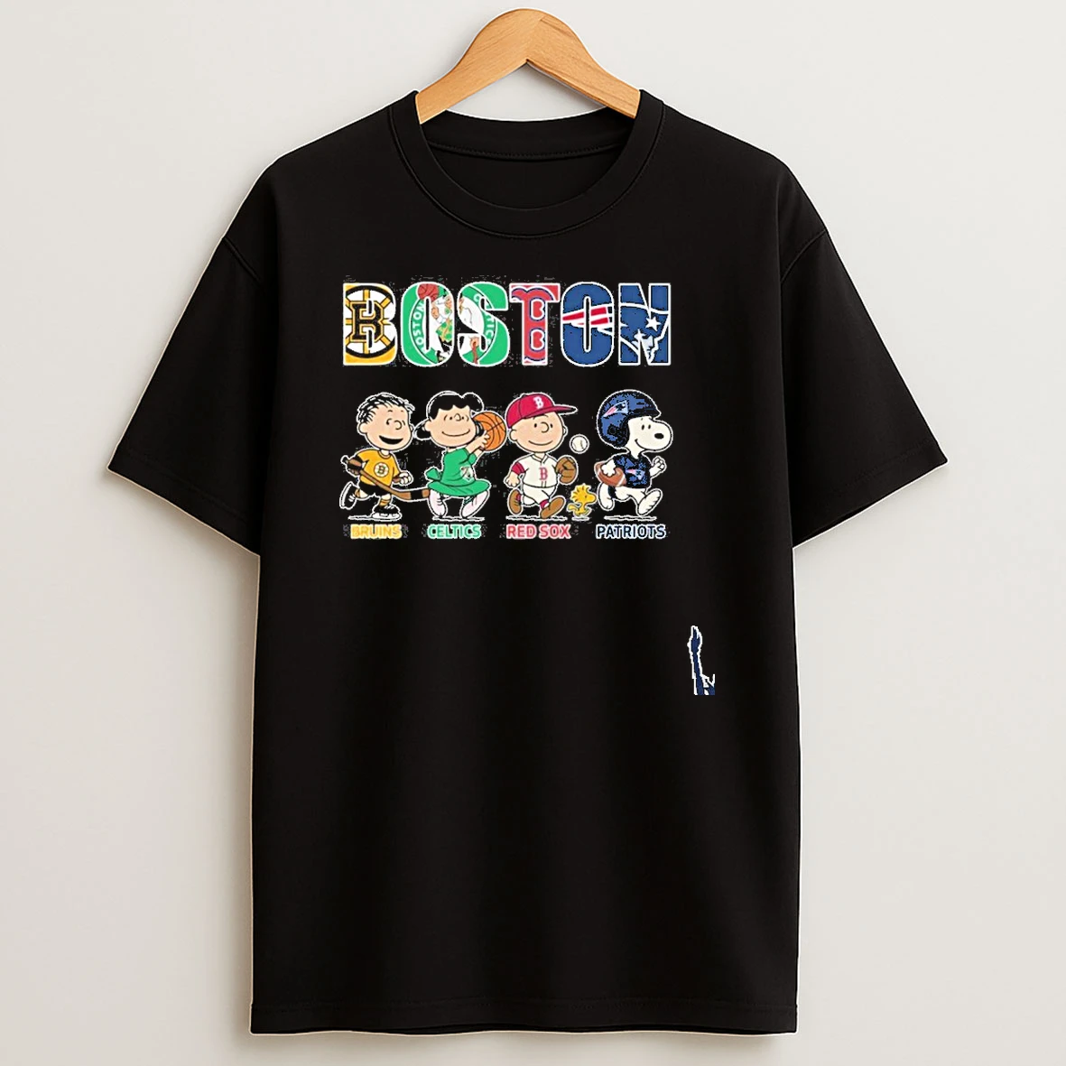 The Peanuts X Boston Sports Teams T Shirt