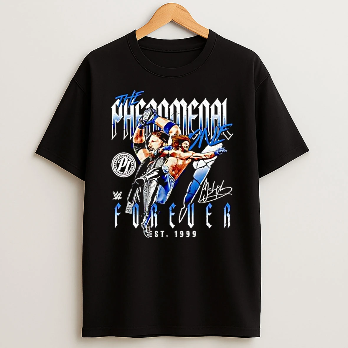 The Phenomenal One Forever P1 Aj Styles Est 1999 T Shirt