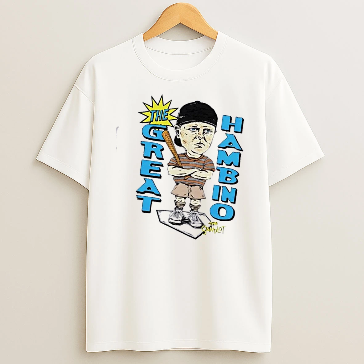 The Sandlot The Great Hambino Raglan T Shirt