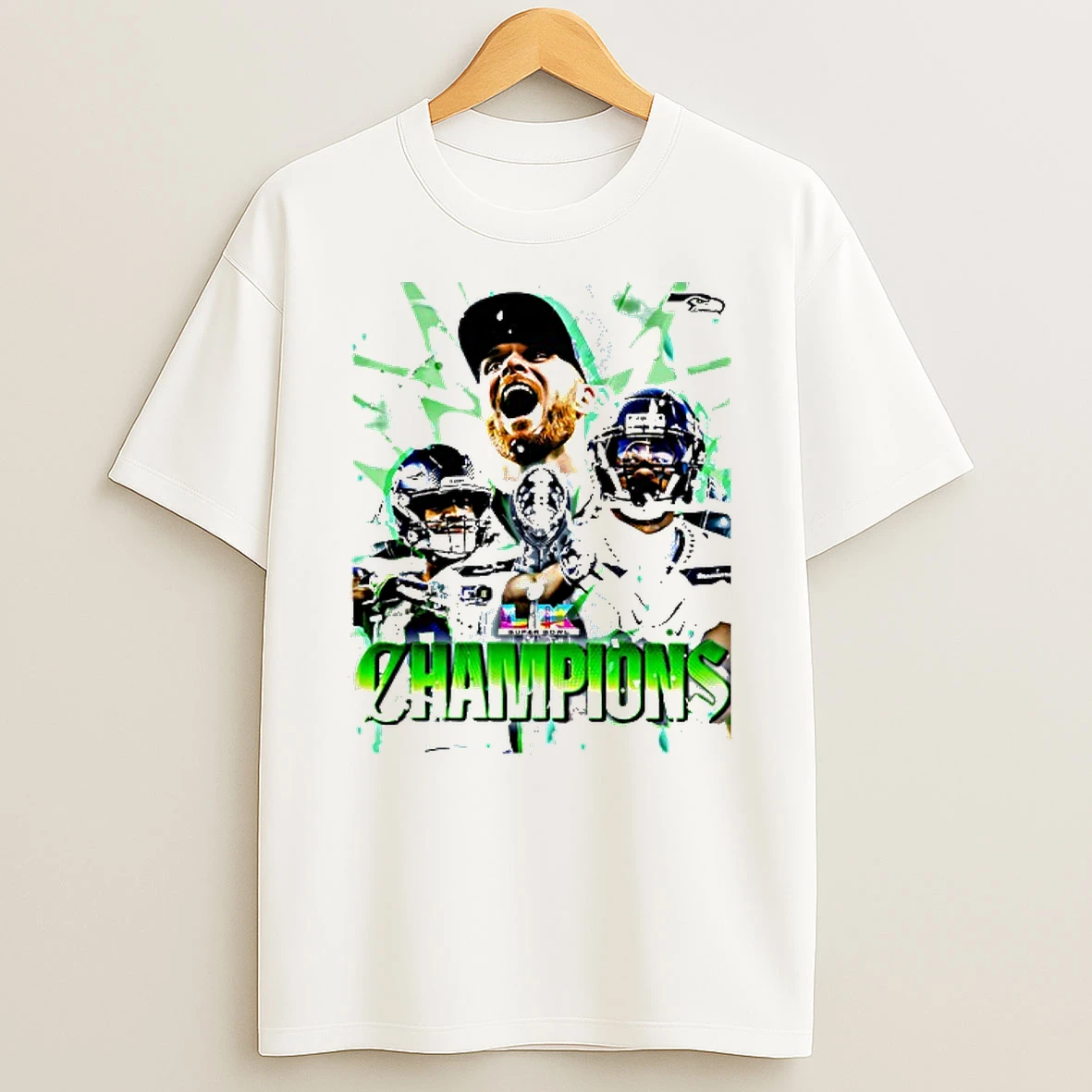 The Seattle Seahawks Super Bowl Lx Champions Graphic T Shirt