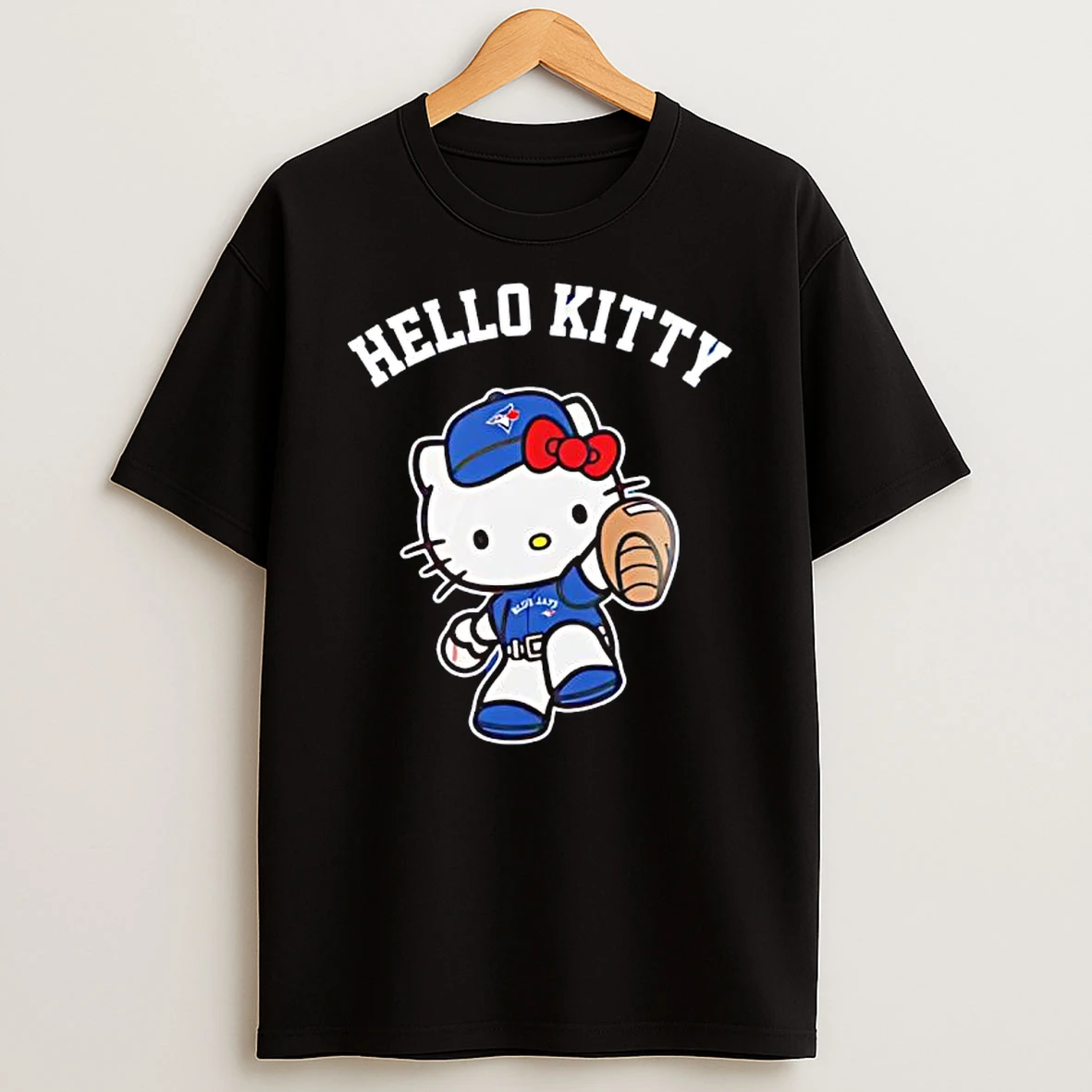 The Toronto Blue Jays Hello Kitty Baseball T Shirt