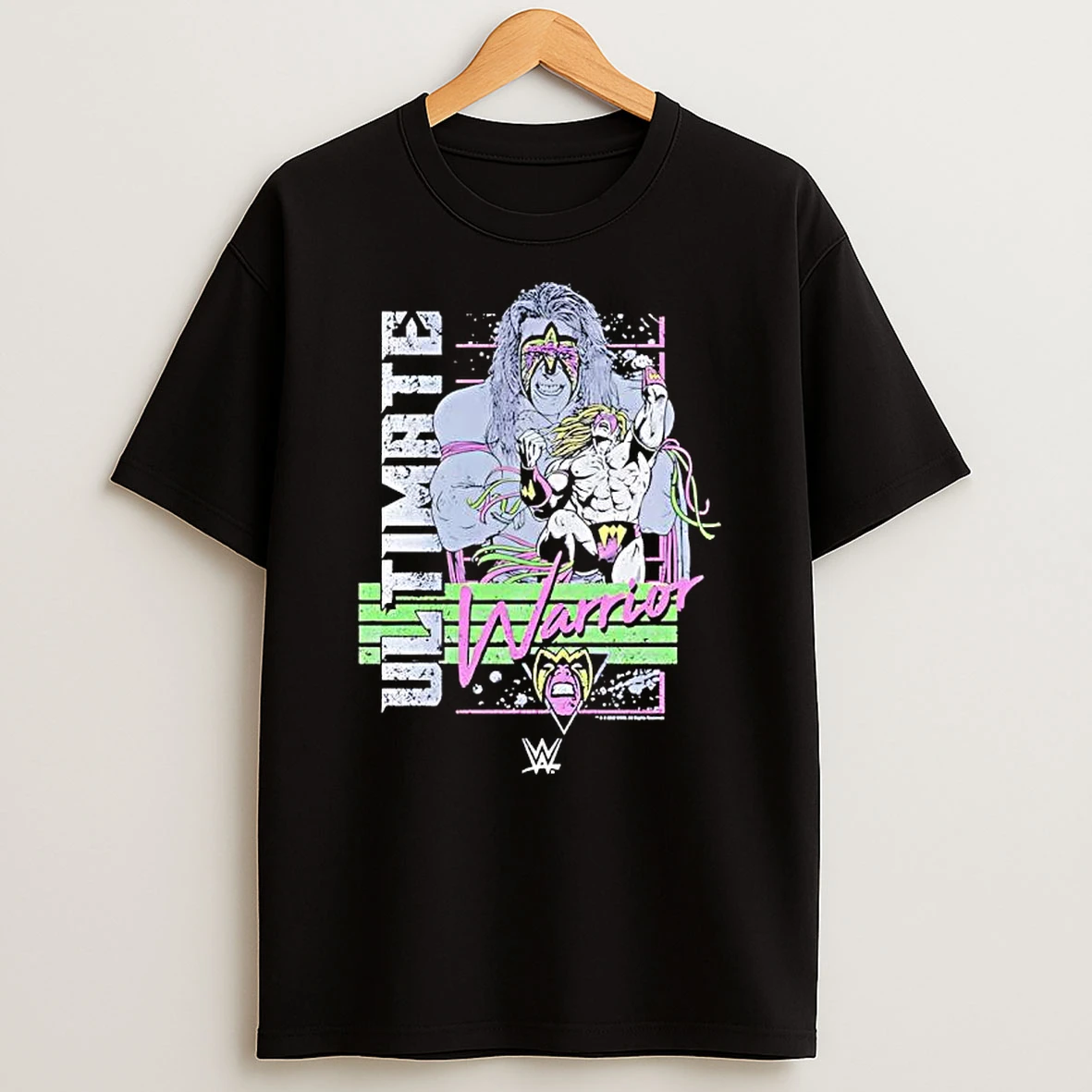 The Ultimate Warrior Space Graphic T Shirt