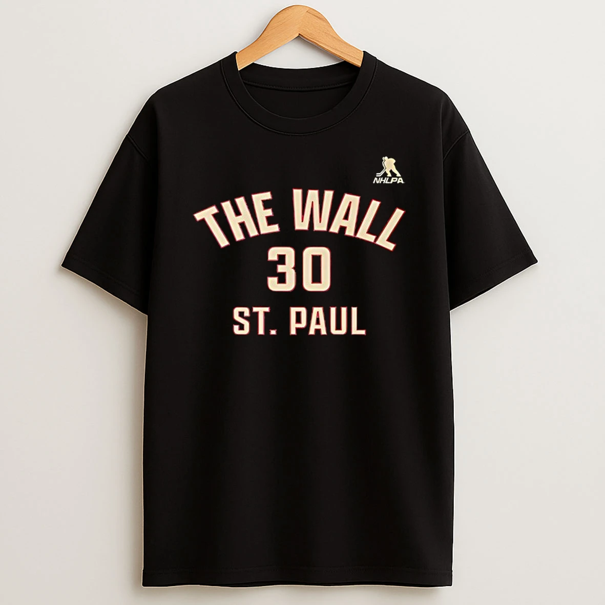 The Wall Of St Paul 30 Nhlpa T Shirt