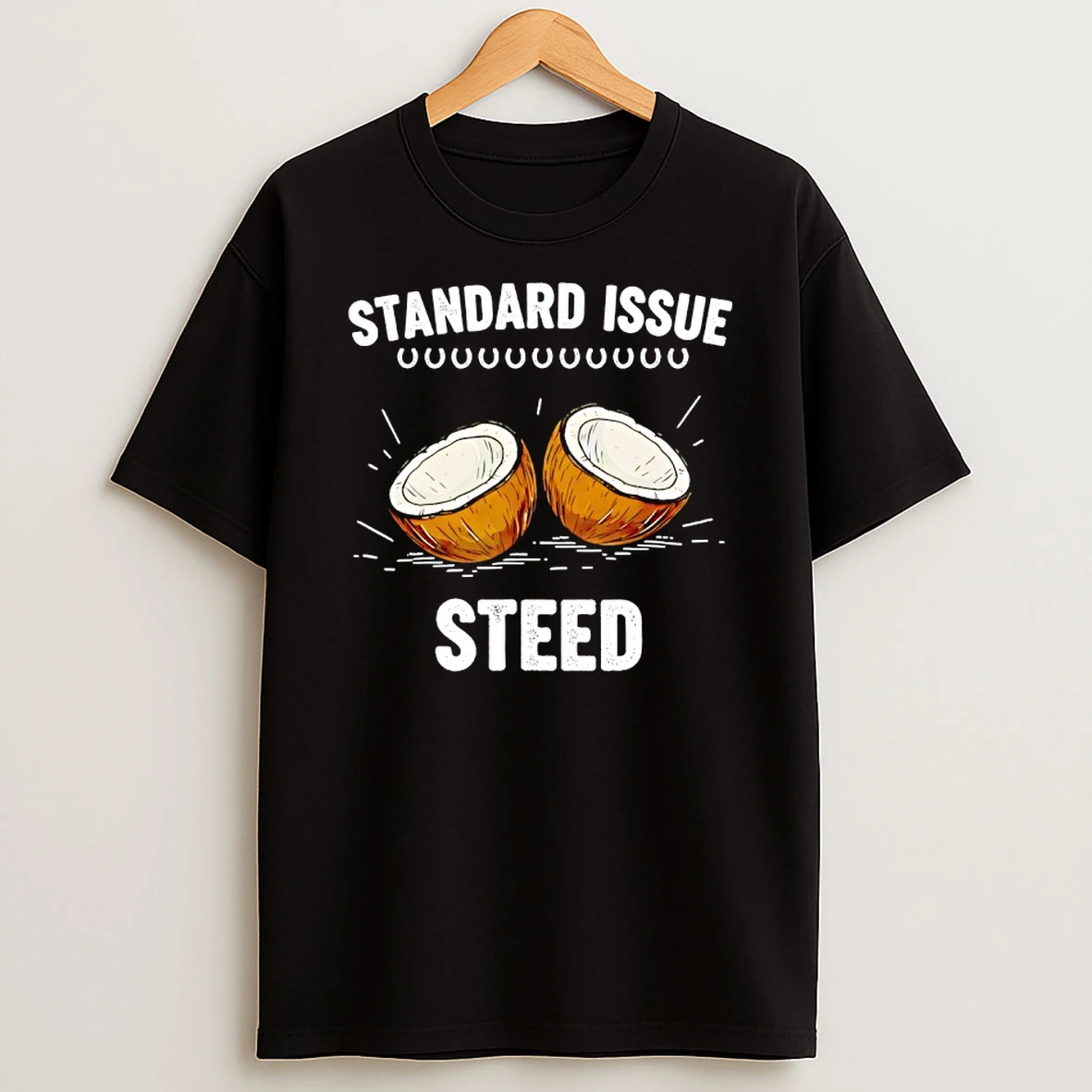 The Coconut Horse Standard Issue Steed T Shirt