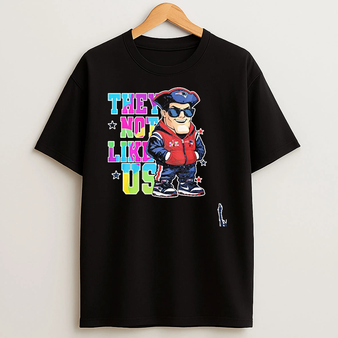 They Not Like Us New England Patriots Fans T Shirt