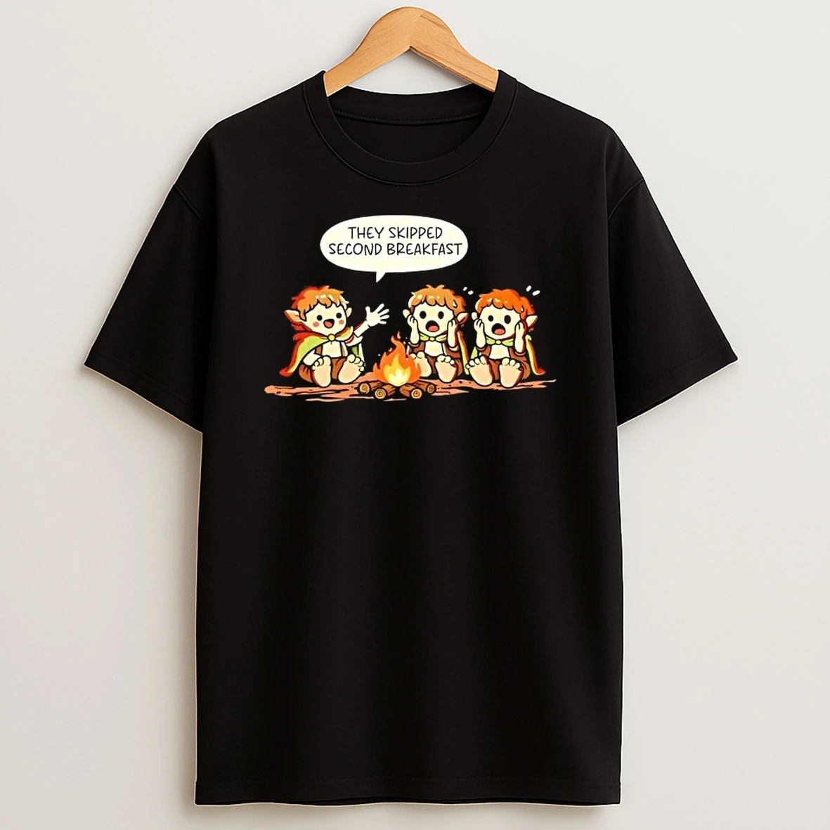 They Skipped Second Breakfast Horror Story T Shirt