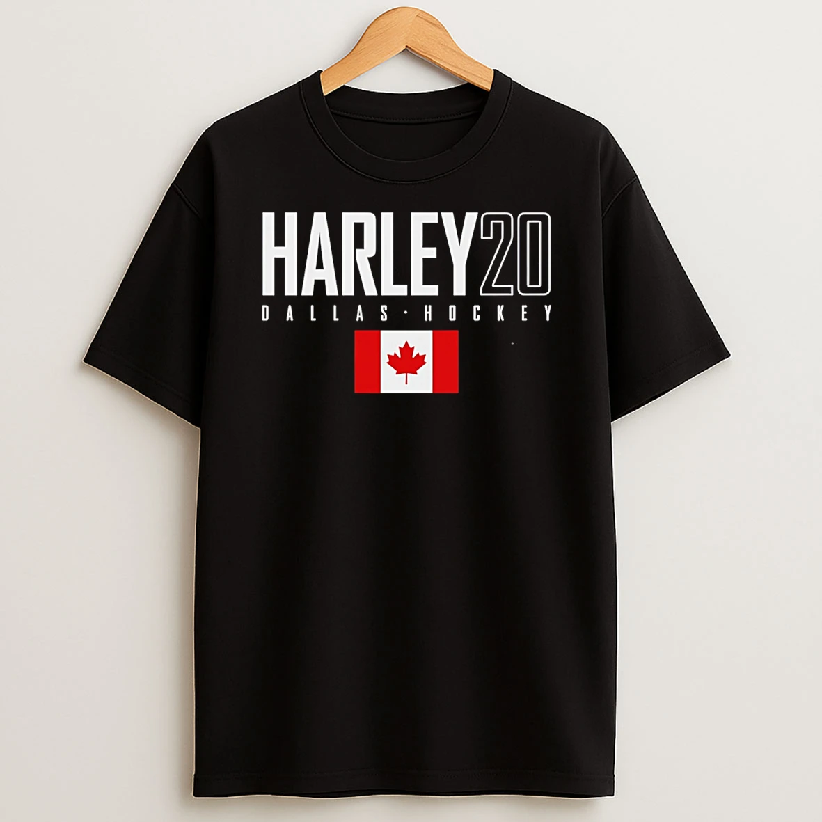 Thomas Harley Dallas Canada Elite Number And Name T Shirt
