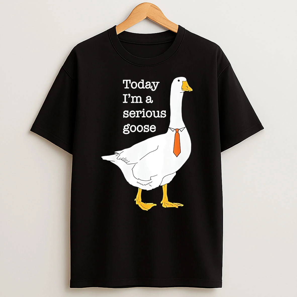 Today Im A Serious Goose Funny T Shirt