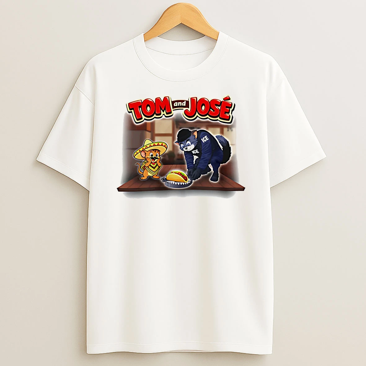 Tom And Jose Tom And Jerry Ice T Shirt