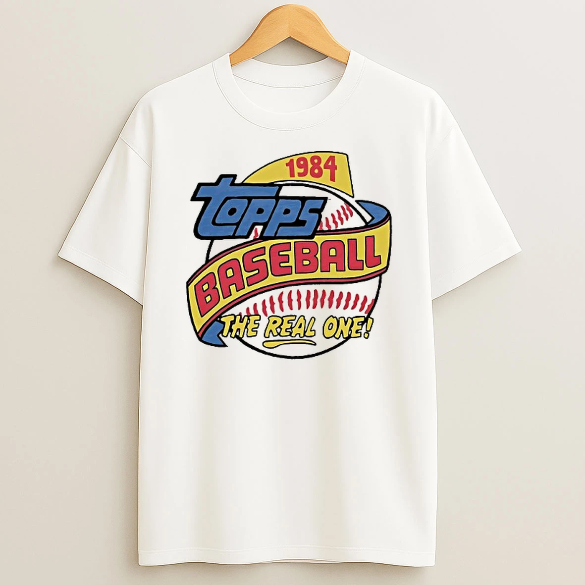 Topps Baseball 1984 The Real One T Shirt